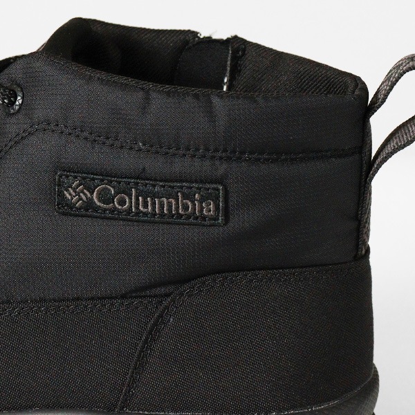 コロンビア Columbia ブーツ メンズ レディース サップランド フォー チャッカ ウォータープルーフ オムニヒート インフィニティ SAPLAND IV CHUKKA WP OH INFINITY ブラック 靴 保温 防水 YU9682 010 Black | ブランド [正規取扱店]