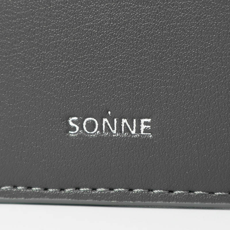 ゾンネ SONNE 二つ折り財布 ENRICH エンリッチ メンズ レディース ミニ財布 コンパクトウォレット レザー 各色 SOER002 | ブランド [正規取扱店]
