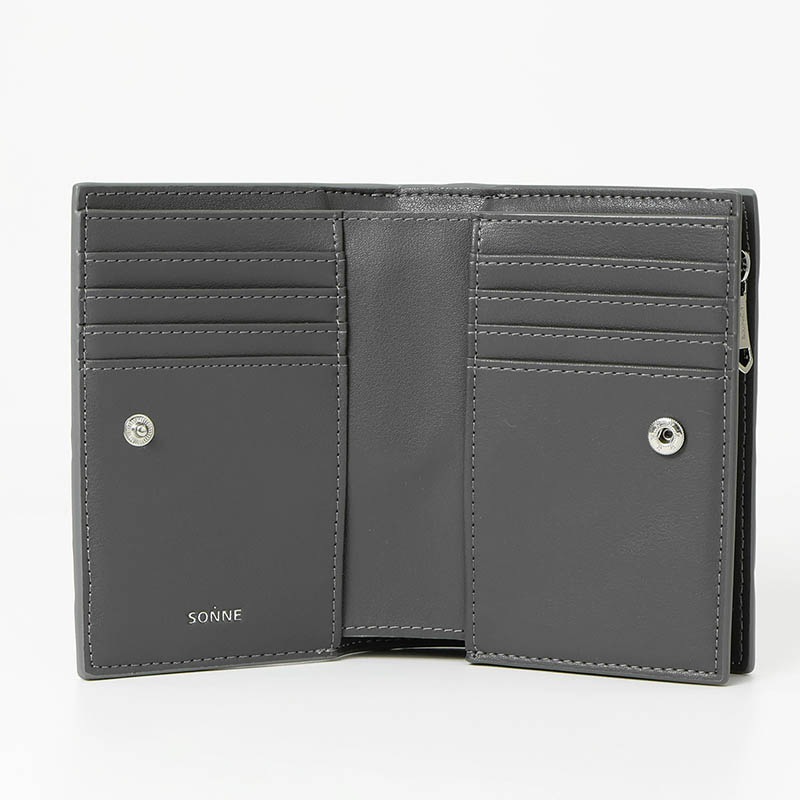 ゾンネ SONNE 二つ折り財布 ENRICH エンリッチ メンズ レディース ミニ財布 コンパクトウォレット レザー 各色 SOER002 | ブランド [正規取扱店]