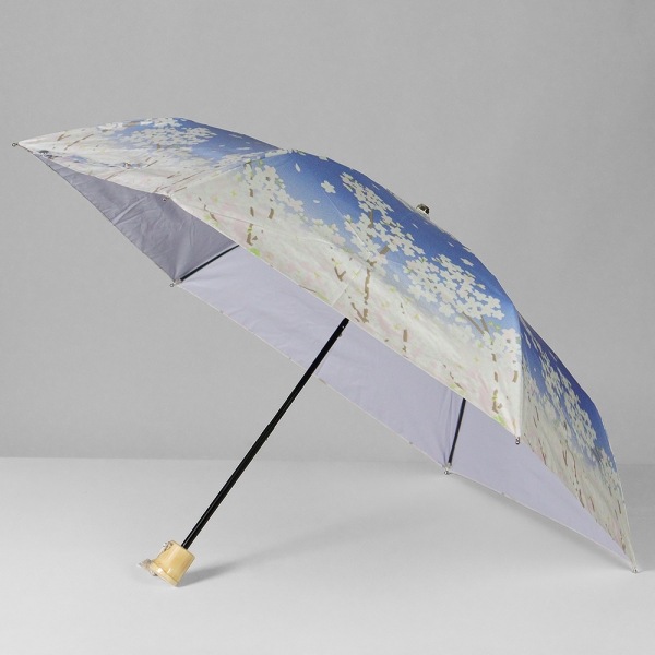 河馬印本舗 折りたたみ傘 晴雨兼用 50cm コンパクト 折り畳み