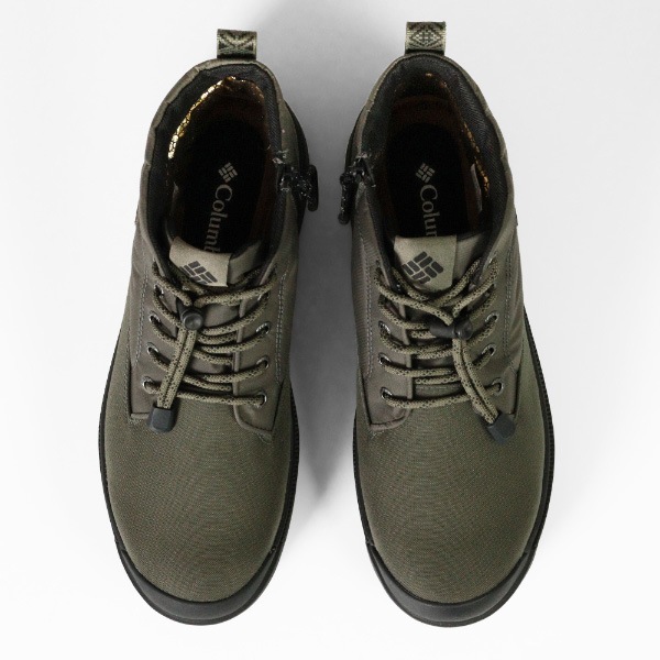 コロンビア Columbia ブーツ メンズ レディース サップランド フォー チャッカ ウォータープルーフ オムニヒート インフィニティ SAPLAND IV CHUKKA WP OH INFINITY 靴 保温 防水 YU9682 367 Dark Moss | ブランド [正規取扱店]