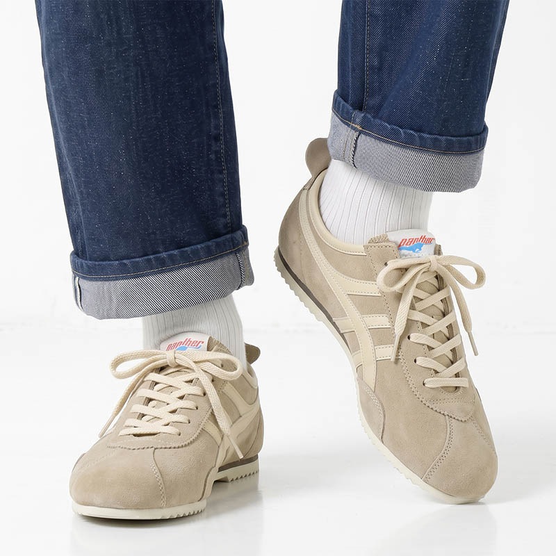 パンサー Panther スニーカー メンズ GT DELUXE ジーティーデラックス 日本製 靴 シューズ ベージュ PTJ-0028 BEIGE | ブランド [正規取扱店]