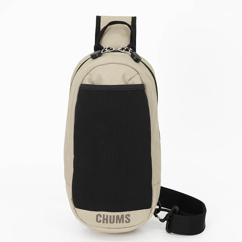 チャムス CHUMS ボディバッグ リサイクル スリングバッグ Recycle Sling Body Bag メンズ レディース 5L 斜め掛け ワンショルダー 縦型 アウトドア 軽量 ロゴ 2026年秋冬 新作 CH60-4185 | ブランド [正規取扱店]