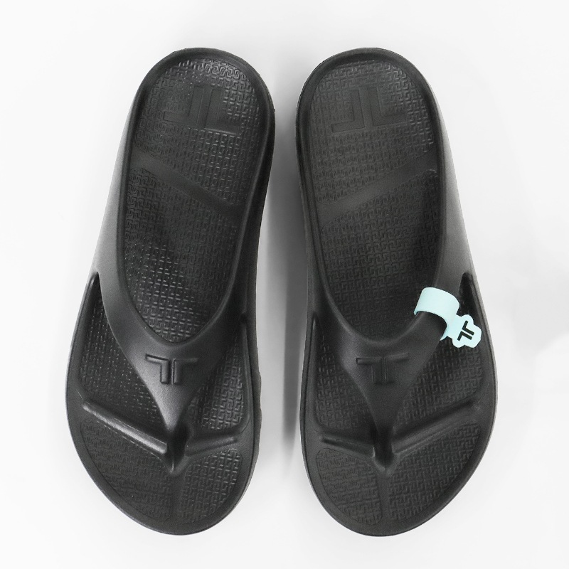 テリック TELIC リカバリーサンダル W-FLIP SHARK ダブルフリップ シャーク トング型 厚底 軽量 コンフォート サンダル シャークソール メンズ レディース 靴 2026SS 新作 ブラック BLACK | ブランド [正規取扱店]