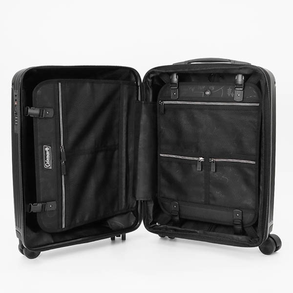 コールマン Coleman スーツケース ALMITE 機内持ち込み Sサイズ エキスパンダブル 容量拡張機能付き キャリー 38L 4輪 2泊 3泊 各色 01469 | ブランド [正規取扱店]