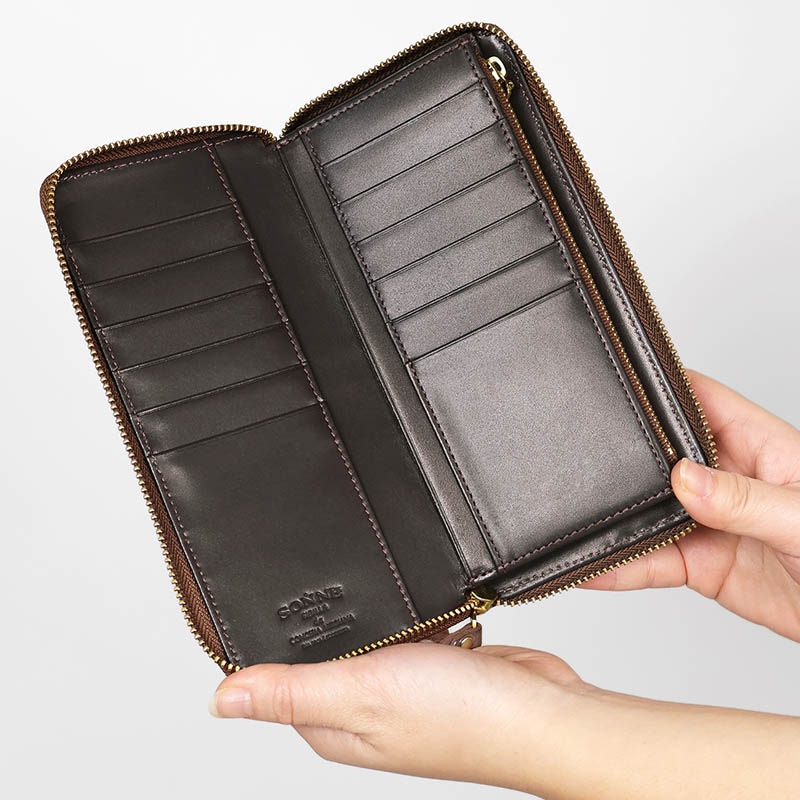 ゾンネ SONNE 長財布 ラウンドファスナー SIBILLA シビラ メンズ レディース ロングウォレット レザー 各色 SOM001 | ブランド [正規取扱店]