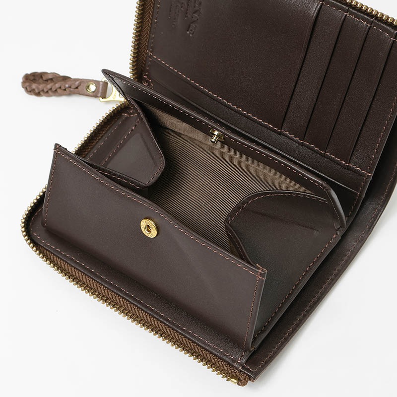 ゾンネ SONNE 二つ折財布 ジップ SIBILLA シビラ メンズ レディース ミニ財布 コンパクトウォレット レザー 各色 SOM002 | ブランド [正規取扱店]