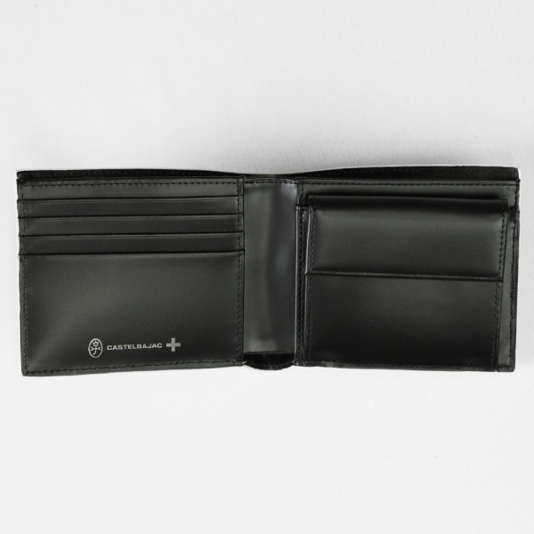 カステルバジャック CASTELBAJAC 二つ折り財布 ガルボ Garbo メンズ ロゴ ミニウォレット レザー 各色 47624 | ブランド [正規取扱店]