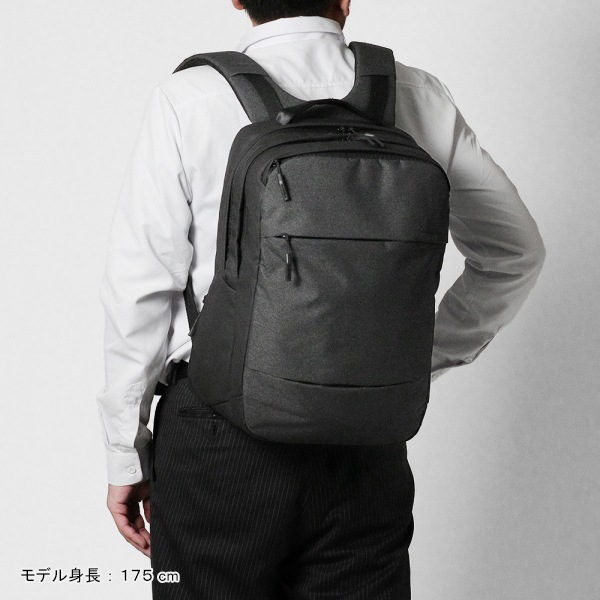 インケース Incase バックパック City Backpack シティ デイパック リュックサック メンズ 24L ブラック CL55450 / 37171075 | ブランド [正規取扱店]