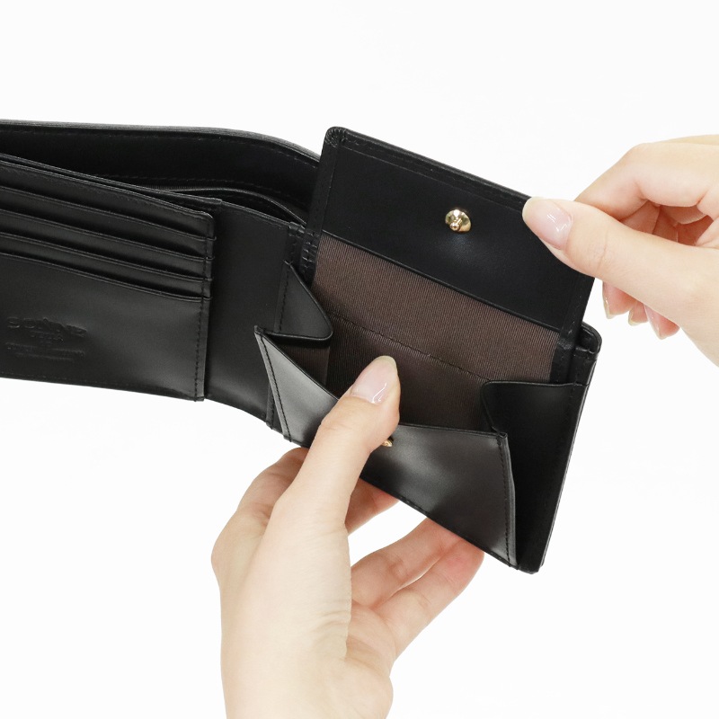 ゾンネ SONNE 二つ折り財布 SIBILLA シビラ メンズ ミニ財布 コンパクトウォレット レザー 各色 SOM003 | ブランド [正規取扱店]