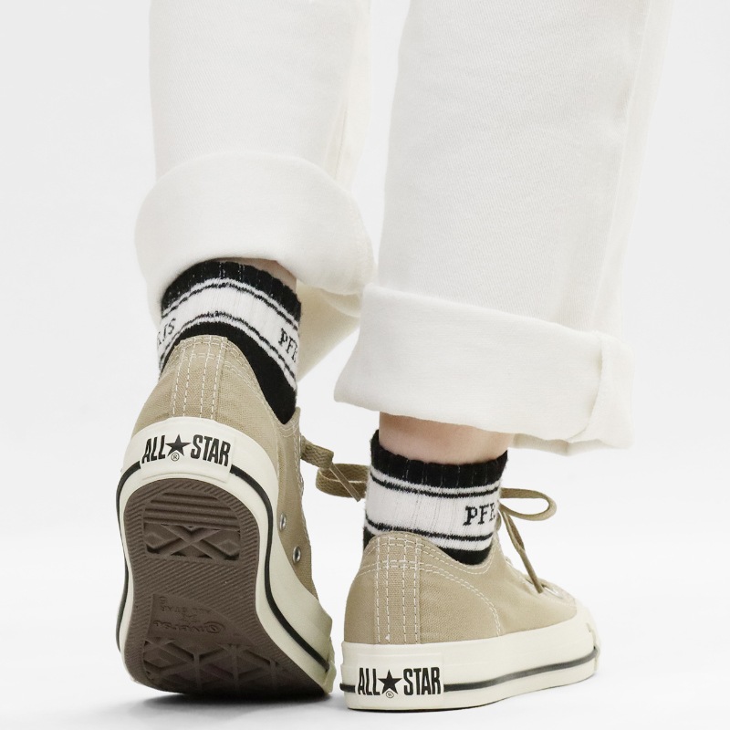 コンバース CONVERSE スニーカー レディース ALL STAR STITCHING OX 靴 2026年春夏新作 2026SS バルカナイズ CLASSIC VULCANIZE スモーキーベージュ 31318102 | ブランド [正規取扱店]