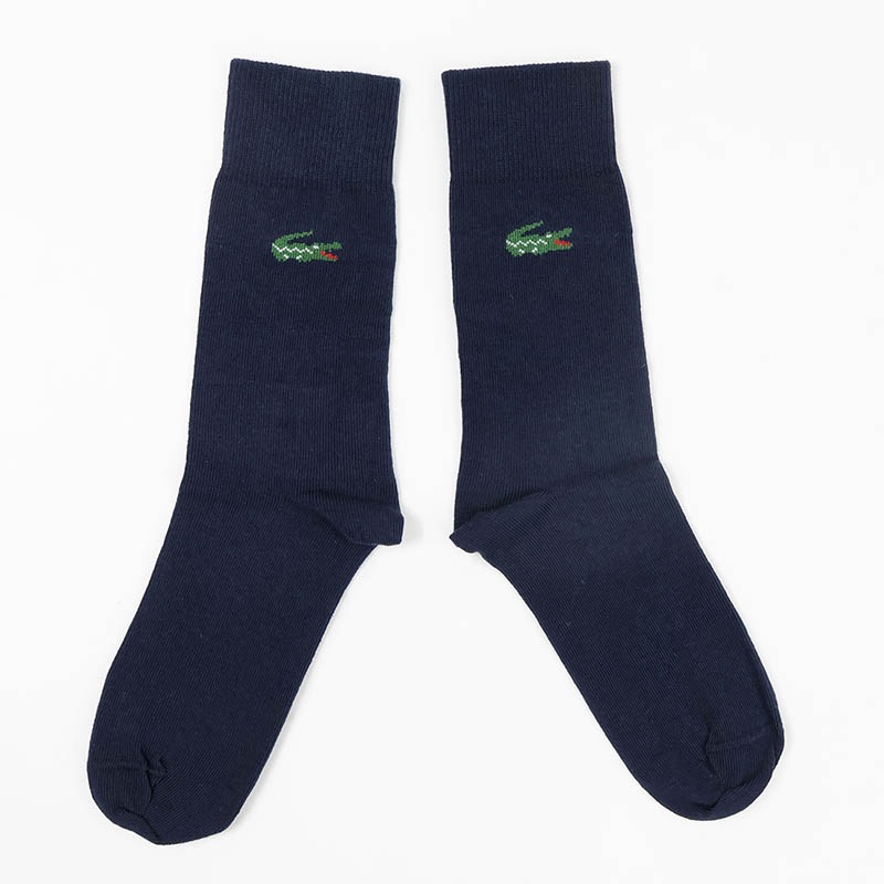 ラコステ LACOSTE ソックス 3足組 ジャージーニットソックス カジュアルソックス スポーツソックス 3足セット 3P 靴下 メンズ レディース クルー丈 ミドルレングス ロゴ 2026年秋冬 新作 RA9247-10 | ブランド [正規取扱店]