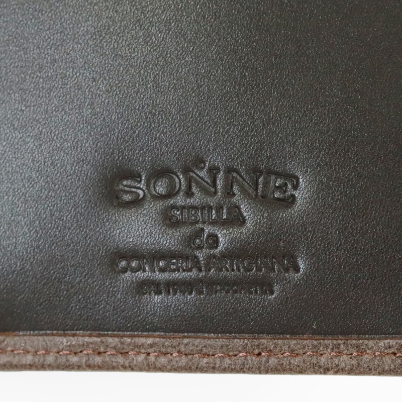 ゾンネ SONNE 長財布 SIBILLA シビラ メンズ レディース ロングウォレット かぶせ型 レザー 各色 SOM008 | ブランド [正規取扱店]