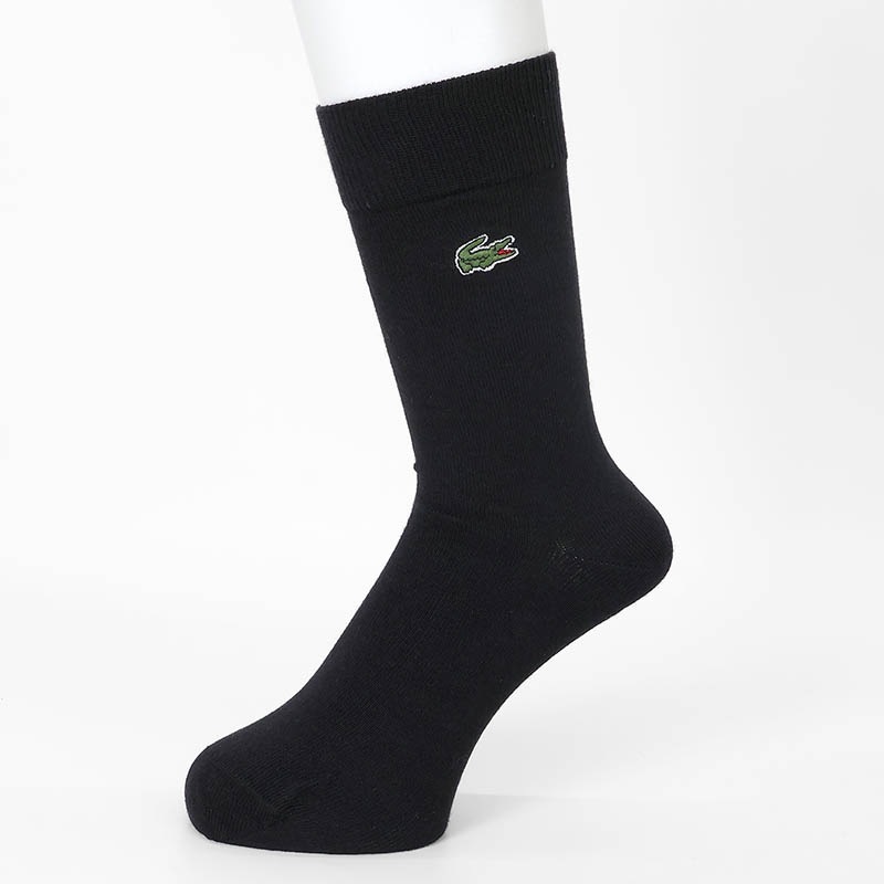 ラコステ LACOSTE ソックス 3足組 クルーソックス カジュアルソックス 3足セット 3P 靴下 メンズ レディース クルー丈 ミドルレングス 刺繍 ロゴ 2026年秋冬 新作 RA9261-10 | ブランド [正規取扱店]