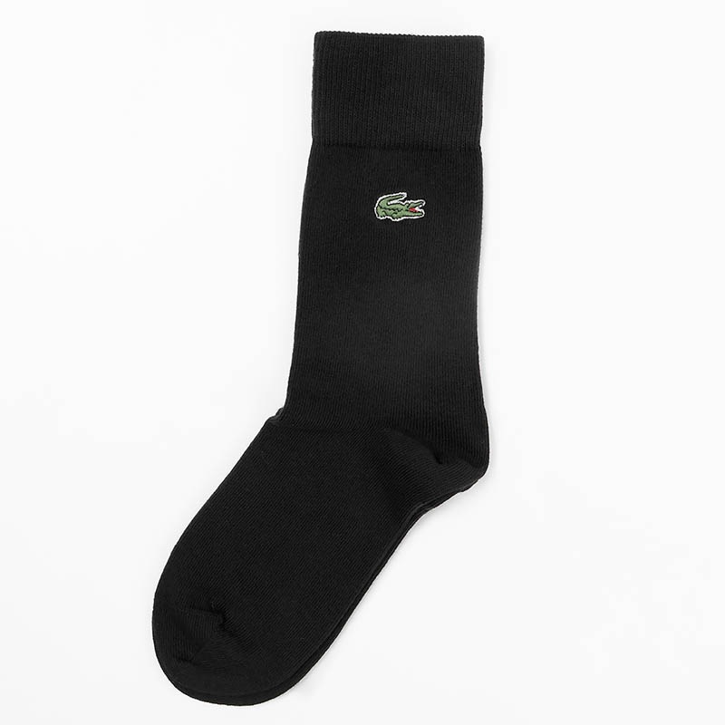 ラコステ LACOSTE ソックス 3足組 クルーソックス カジュアルソックス 3足セット 3P 靴下 メンズ レディース クルー丈 ミドルレングス 刺繍 ロゴ 2026年秋冬 新作 RA9261-10 | ブランド [正規取扱店]