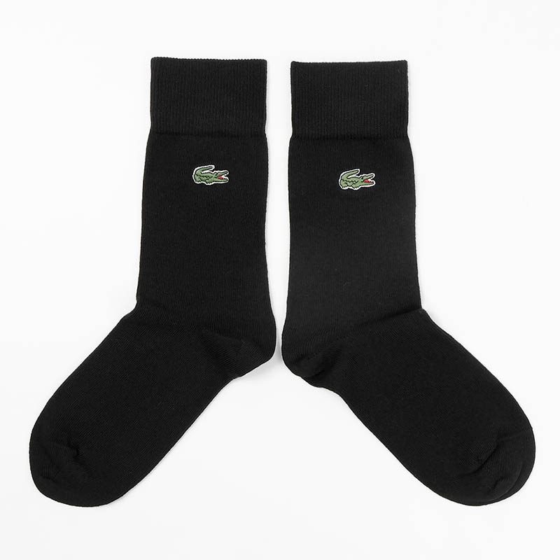ラコステ LACOSTE ソックス 3足組 クルーソックス カジュアルソックス 3足セット 3P 靴下 メンズ レディース クルー丈 ミドルレングス 刺繍 ロゴ 2026年秋冬 新作 RA9261-10 | ブランド [正規取扱店]
