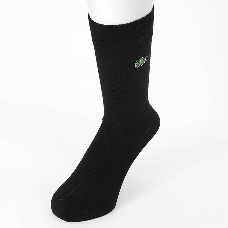 ラコステ LACOSTE ソックス 3足組 クルーソックス カジュアルソックス 3足セット 3P 靴下 メンズ レディース クルー丈 ミドルレングス 刺繍 ロゴ 2026年秋冬 新作 RA9261-10 | ブランド [正規取扱店]