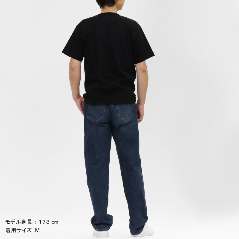 ヘインズ Hanes Tシャツ 半袖 ビーフィーT BEEFY-T クルーネック ヘビーウェイト 丸胴仕様 メンズ レディース トップス  2026SS 無地 S/M/L ブラック HM1-D001 090 | ブランド [正規取扱店]