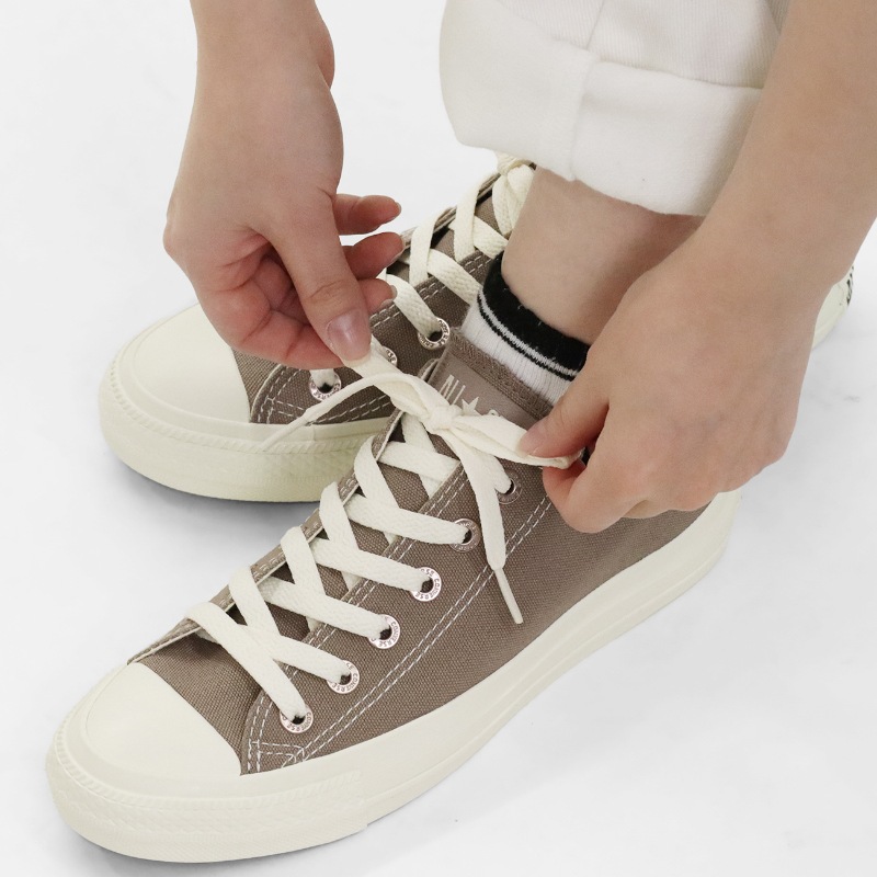 コンバース CONVERSE スニーカー レディース ALL STAR FLATEYELETS PG OX 靴 2026年春夏新作 2026SS バルカナイズ CLASSIC VULCANIZE ライトトープ 31318131 | ブランド [正規取扱店]