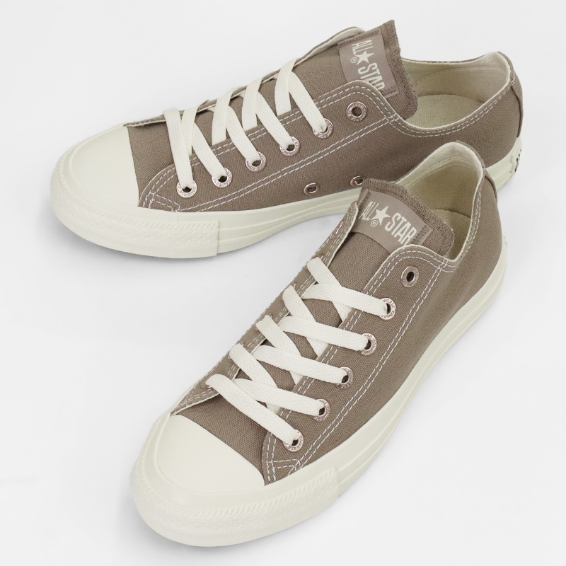 コンバース CONVERSE スニーカー レディース ALL STAR FLATEYELETS PG OX 靴 2026年春夏新作 2026SS バルカナイズ CLASSIC VULCANIZE ライトトープ 31318131 | ブランド [正規取扱店]