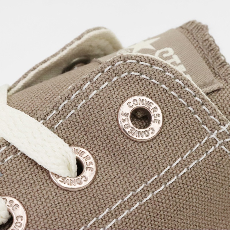 コンバース CONVERSE スニーカー レディース ALL STAR FLATEYELETS PG OX 靴 2026年春夏新作 2026SS バルカナイズ CLASSIC VULCANIZE ライトトープ 31318131 | ブランド [正規取扱店]