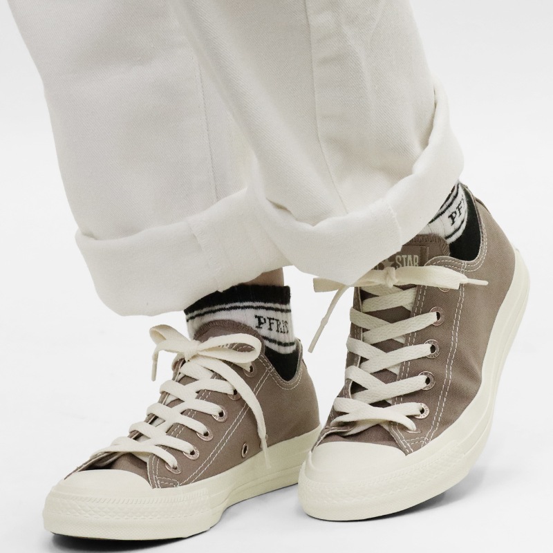 コンバース CONVERSE スニーカー レディース ALL STAR FLATEYELETS PG OX 靴 2026年春夏新作 2026SS バルカナイズ CLASSIC VULCANIZE ライトトープ 31318131 | ブランド [正規取扱店]