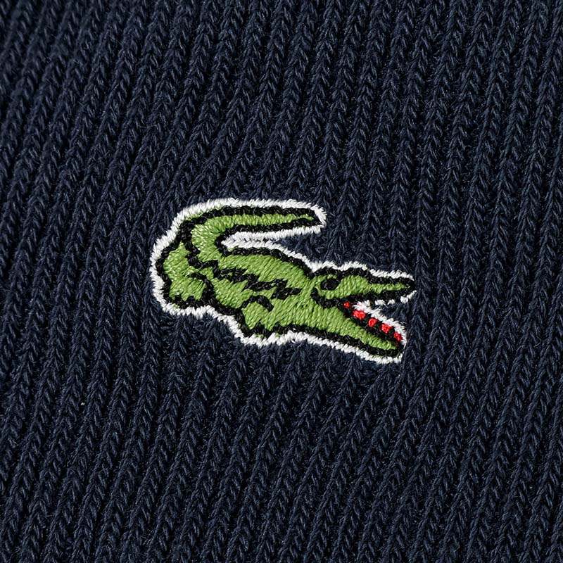 ラコステ LACOSTE ソックス 1足組 クロックエンブレム 1×1 リブニットソックス クルーソックス 靴下 メンズ クルー丈 ミドルレングス 刺繍 日本製 ロゴ 2026年秋冬 新作 RAM901J-99 | ブランド [正規取扱店]