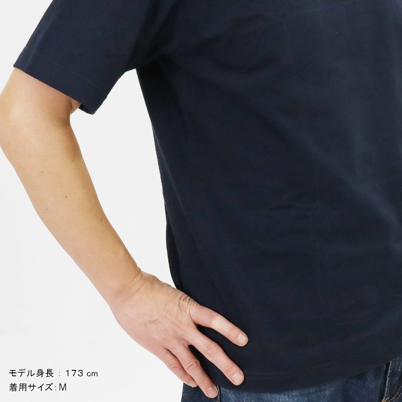 ヘインズ Hanes Tシャツ 半袖 ビーフィーT BEEFY-T クルーネック ヘビーウェイト 丸胴仕様 メンズ レディース トップス  2026SS 無地 S/M/L ネイビー HM1-D001 370 | ブランド [正規取扱店]
