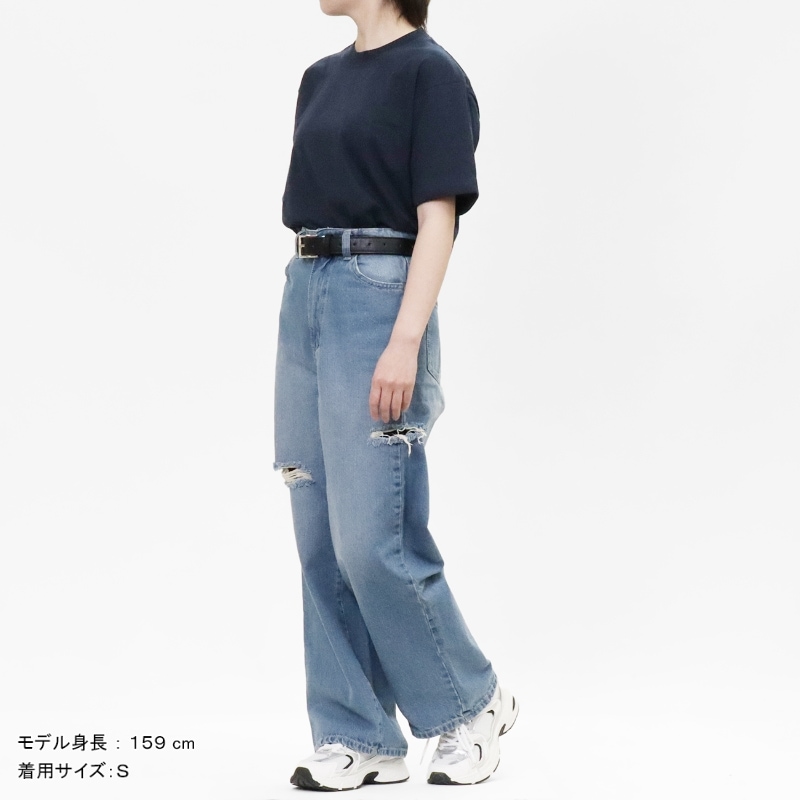 ヘインズ Hanes Tシャツ 半袖 ビーフィーT BEEFY-T クルーネック ヘビーウェイト 丸胴仕様 メンズ レディース トップス  2026SS 無地 S/M/L ネイビー HM1-D001 370 | ブランド [正規取扱店]