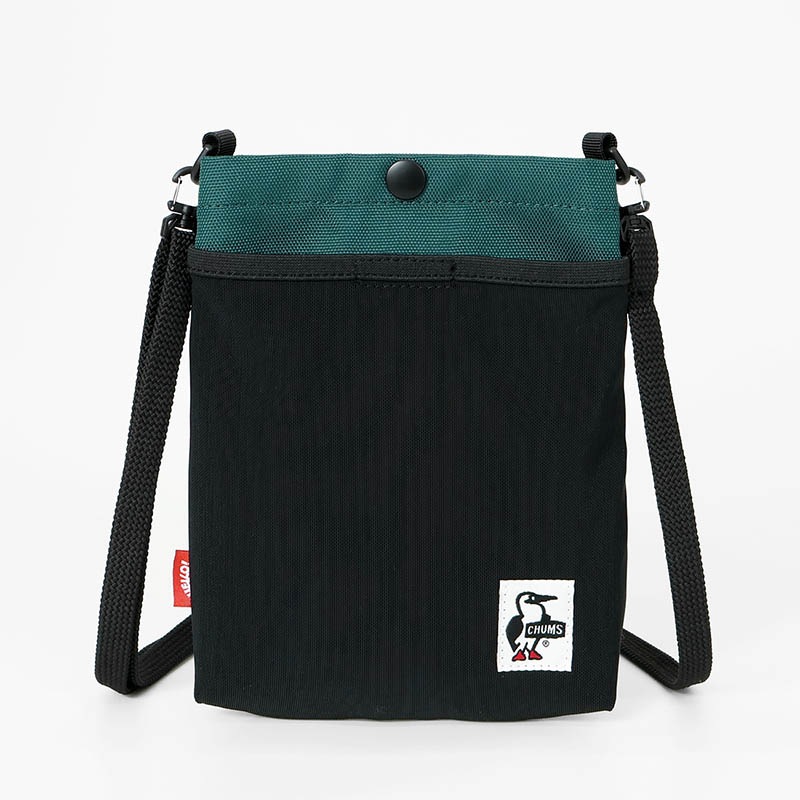 チャムス CHUMS ショルダーバッグ リサイクル メッシュ ポケット