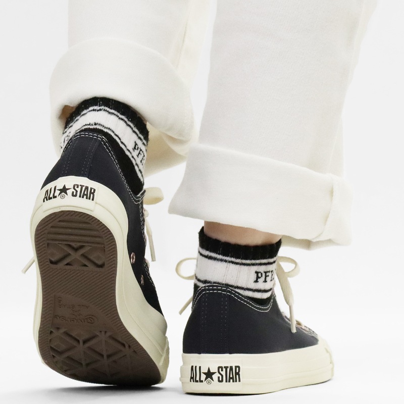 コンバース CONVERSE スニーカー レディース ALL STAR FLATEYELETS PG OX 靴 2026年春夏新作 2026SS バルカナイズ CLASSIC VULCANIZE フェイデッドブラック 31318130 | ブランド [正規取扱店]