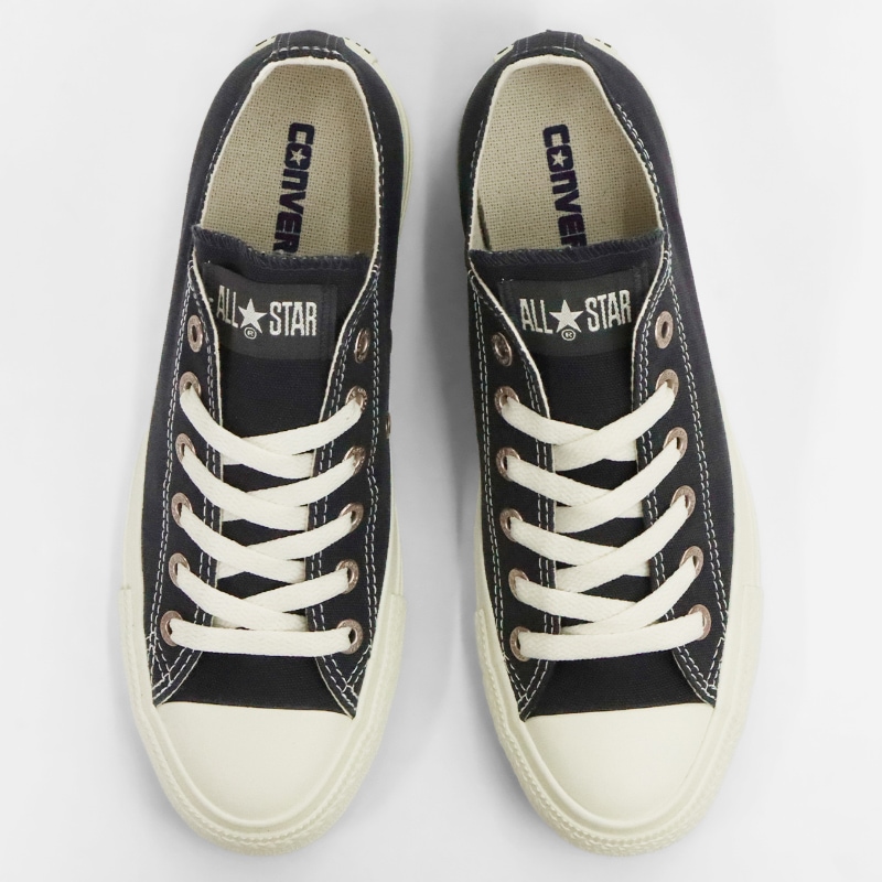 コンバース CONVERSE スニーカー レディース ALL STAR FLATEYELETS PG OX 靴 2026年春夏新作 2026SS バルカナイズ CLASSIC VULCANIZE フェイデッドブラック 31318130 | ブランド [正規取扱店]