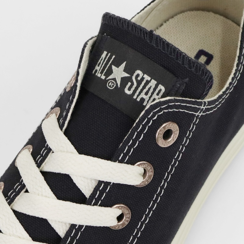コンバース CONVERSE スニーカー レディース ALL STAR FLATEYELETS PG OX 靴 2026年春夏新作 2026SS バルカナイズ CLASSIC VULCANIZE フェイデッドブラック 31318130 | ブランド [正規取扱店]