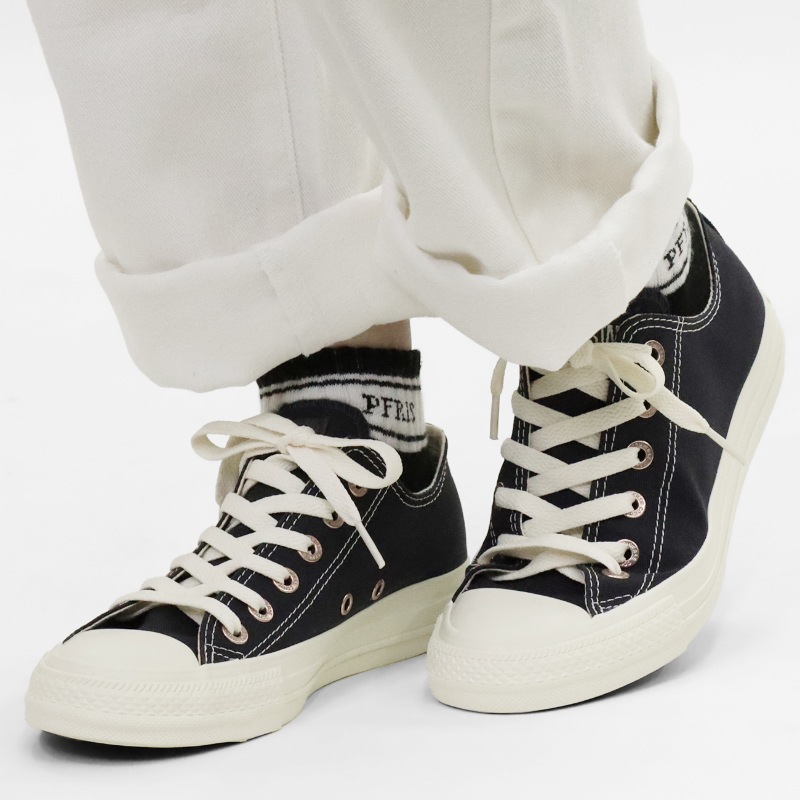 コンバース CONVERSE スニーカー レディース ALL STAR FLATEYELETS PG OX 靴 2026年春夏新作 2026SS バルカナイズ CLASSIC VULCANIZE フェイデッドブラック 31318130 | ブランド [正規取扱店]