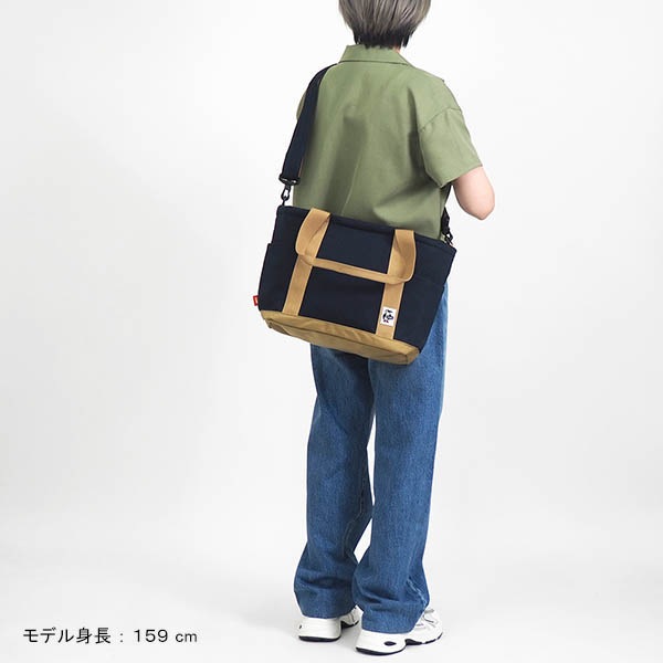 チャムス CHUMS トートバッグ オープントップ スウェットナイロン Open