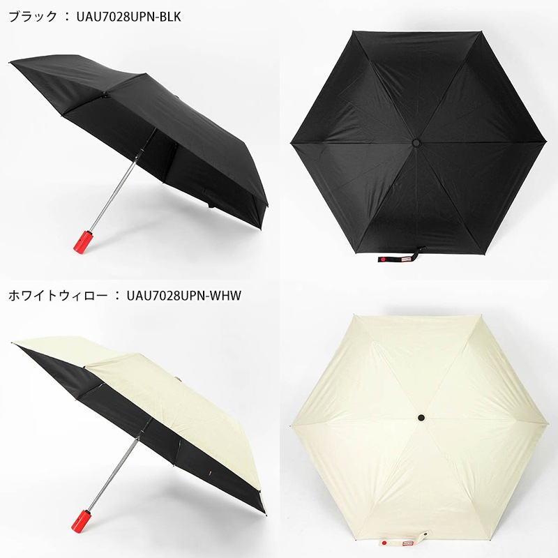 ハンター HUNTER 折りたたみ傘 晴雨兼用 50cm オール ウェザー オート