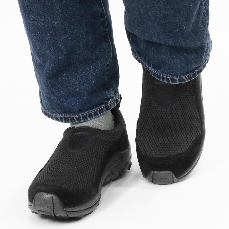 メレル MERRELL スニーカー メンズ ジャングル モック ブリーズ JUNGLE MOC BREEZE SE トリプルブラック TRIPLE BLACK 2025SS 靴 J500645 | ブランド [正規取扱店]