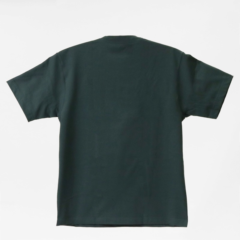ヘインズ Hanes Tシャツ 半袖 ビーフィーT BEEFY-T クルーネック ヘビーウェイト 丸胴仕様 メンズ レディース トップス  2026SS 無地 S/M/L ダークグリーン HM1-D001 570 | ブランド [正規取扱店]