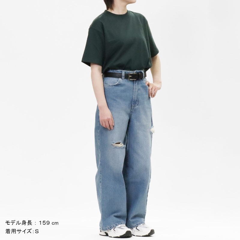 ヘインズ Hanes Tシャツ 半袖 ビーフィーT BEEFY-T クルーネック ヘビーウェイト 丸胴仕様 メンズ レディース トップス  2026SS 無地 S/M/L ダークグリーン HM1-D001 570 | ブランド [正規取扱店]