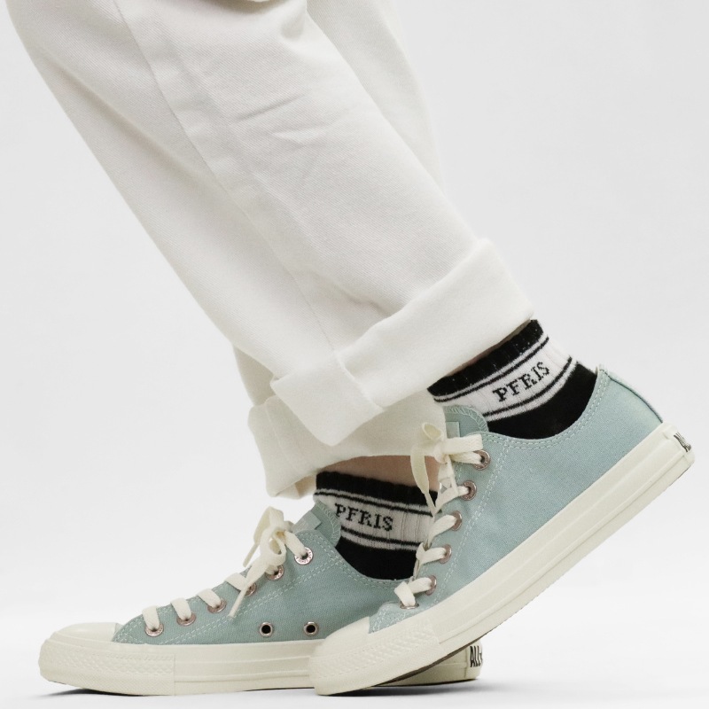 コンバース CONVERSE スニーカー レディース ALL STAR FLATEYELETS PG OX 靴 2026年春夏新作 2026SS バルカナイズ CLASSIC VULCANIZE ライトブルー 31318132 | ブランド [正規取扱店]