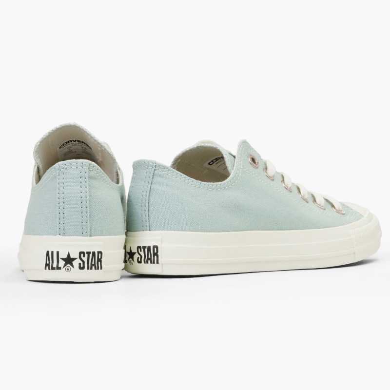 コンバース CONVERSE スニーカー レディース ALL STAR FLATEYELETS PG OX 靴 2026年春夏新作 2026SS バルカナイズ CLASSIC VULCANIZE ライトブルー 31318132 | ブランド [正規取扱店]