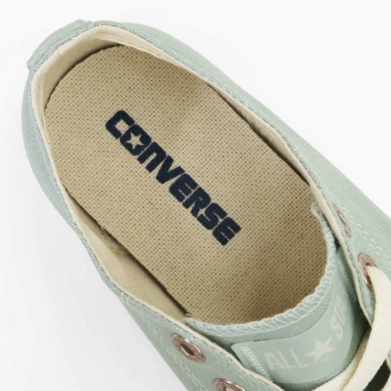 コンバース CONVERSE スニーカー レディース ALL STAR FLATEYELETS PG OX 靴 2026年春夏新作 2026SS バルカナイズ CLASSIC VULCANIZE ライトブルー 31318132 | ブランド [正規取扱店]