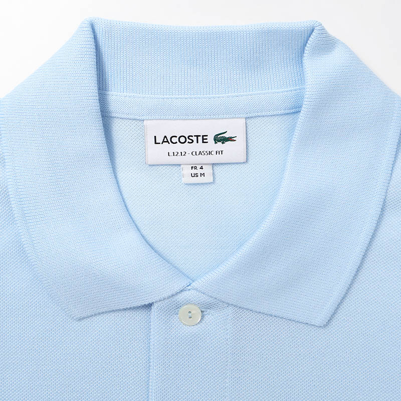 ラコステ LACOSTE ポロシャツ 半袖 クラシックフィット L.12.12 メンズ レディース トップス 日本製 無地 ロゴ S/M 2026年秋冬 新作 L1212LJ-99 | ブランド [正規取扱店]