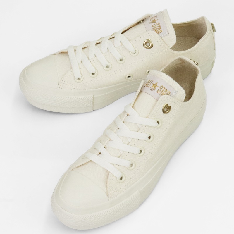 コンバース CONVERSE スニーカー レディース ALL STAR PLTS BACKHEART OX 靴 2026年春夏新作 2026SS バルカナイズ CLASSIC VULCANIZE ホワイト 31317280 | ブランド [正規取扱店]