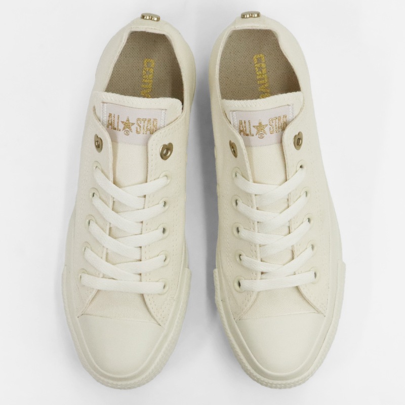 コンバース CONVERSE スニーカー レディース ALL STAR PLTS BACKHEART OX 靴 2026年春夏新作 2026SS バルカナイズ CLASSIC VULCANIZE ホワイト 31317280 | ブランド [正規取扱店]