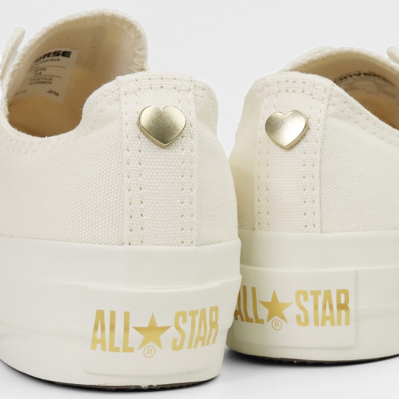 コンバース CONVERSE スニーカー レディース ALL STAR PLTS BACKHEART OX 靴 2026年春夏新作 2026SS バルカナイズ CLASSIC VULCANIZE ホワイト 31317280 | ブランド [正規取扱店]