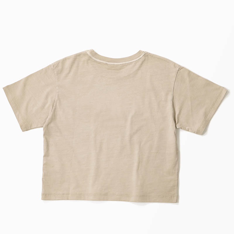 ラコステ LACOSTE Tシャツ 半袖 ピグメントダイ クロップド レディース クルーネック リラックスフィット トップス 無地 ロゴ S/M/L 2026年秋冬 新作 TF026J-99 | ブランド [正規取扱店]
