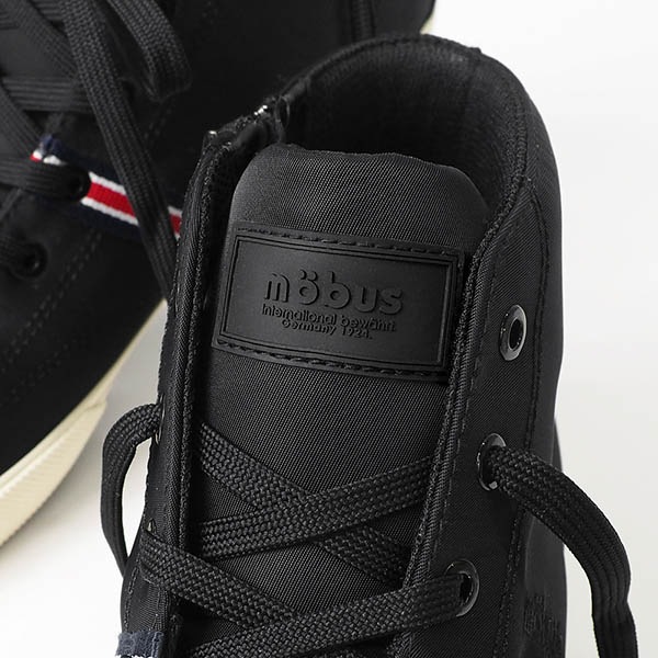 モーブス mobus スニーカー メンズ ホーフミッド２ウォーターリペレント HOF MID2 water-repellent ブラック 靴 撥水 M-2021WR-2000 BLACK | ブランド [正規取扱店]