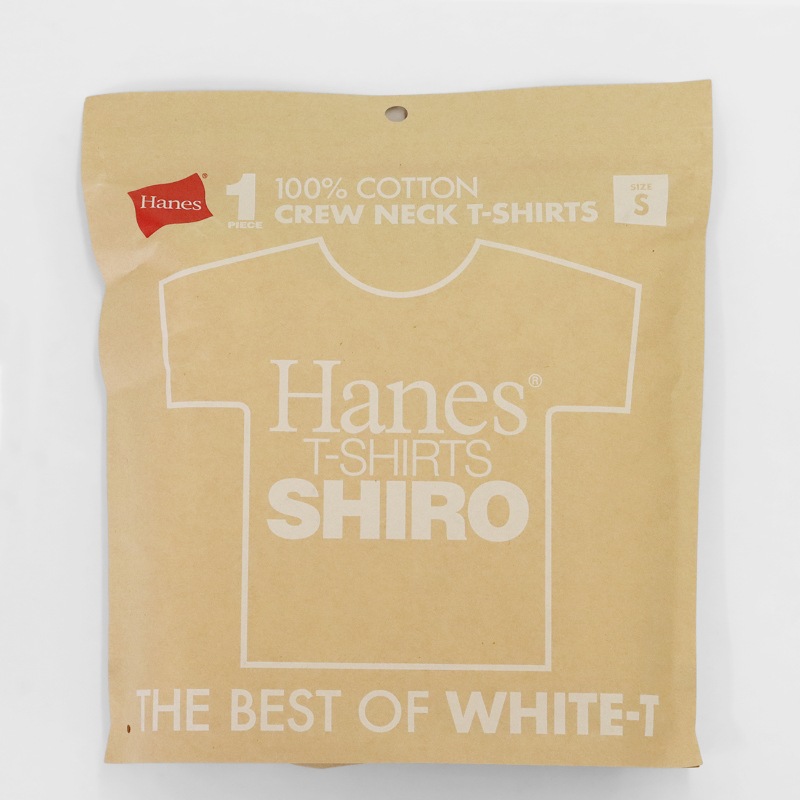 ヘインズ Hanes Tシャツ 半袖 T-SHIRTS SHIRO クルーネック 丸胴仕様 メンズ レディース トップス  2026SS 無地 S/M/L ホワイト HM1-D201 010 | ブランド [正規取扱店]