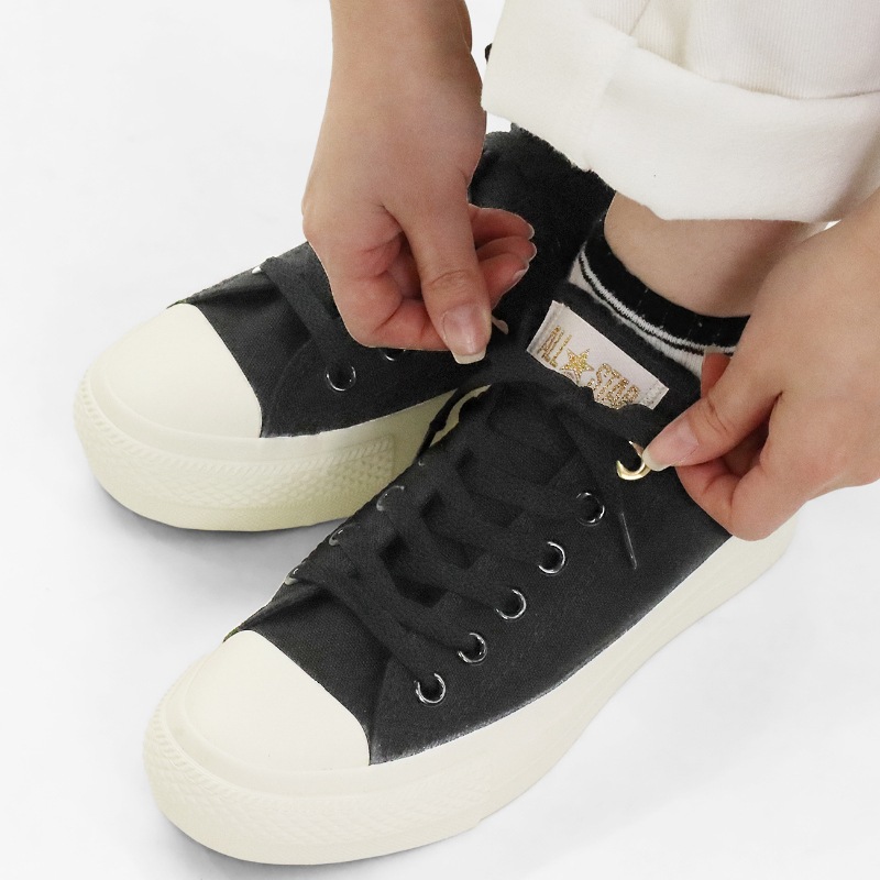 コンバース CONVERSE スニーカー レディース ALL STAR PLTS BACKHEART OX 靴 2026年春夏新作 2026SS バルカナイズ CLASSIC VULCANIZE ブラック 31317281 | ブランド [正規取扱店]